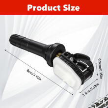 HISUEKIG 4Pcs TPMS Tyre Pressure Sensors, Tire Pressure Sensor, Car