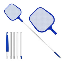Pool skimmer net - Telescopic 120 cm - Aluminium - Efficient cleaning - Easy to install