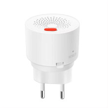 WiFi senzor zemného plynu horľavý domáci inteligentný detektor LPG plynu s EÚ zástrčkou pre domácu bezpečnosť