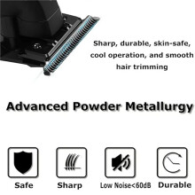 Kemei -2299 USB Snelladende Tondeuse/Barbiermachine 1200 MA Oplaadbare Draadloze Haartrimmer Kemei Elektrische Haartrimmer