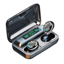 True Wireless Bluetooth Earbuds with LED Digital Display, 9D Stereo Sound, Deep Bass Earphones