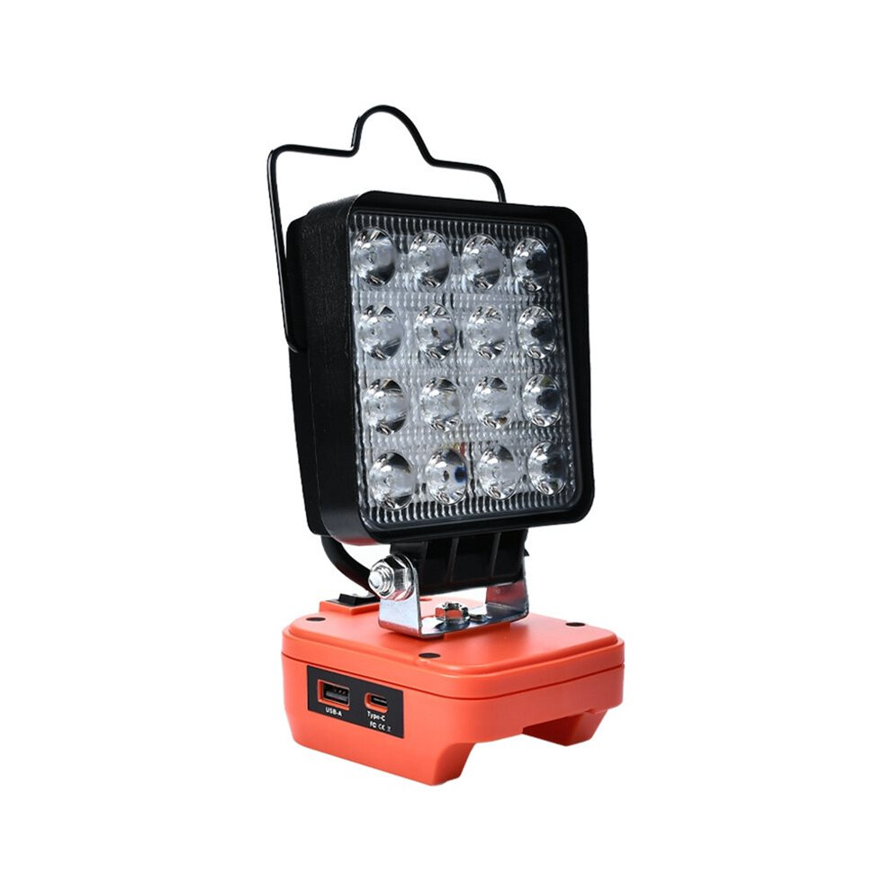 Portable Cordless Led Work Light Compatible For 20V Max Battery, 48W 4200Lm Flood Lights With Usb & Type-C 4713555253017