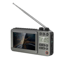 Pocket-Sized TV and Radio with Bluetooth Connectivity, Portable Entertainment Device for Home and Travel