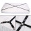 Sheet fasteners, loop straps, anti-slip triangle clips, clips for securing sheets, black cross pattern 1