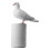 Automatic Foam Soap Dispenser, Touchless Hand Soap Dispenser for Bathroom and Kitchen, Sensor Operated, White Plastic 1