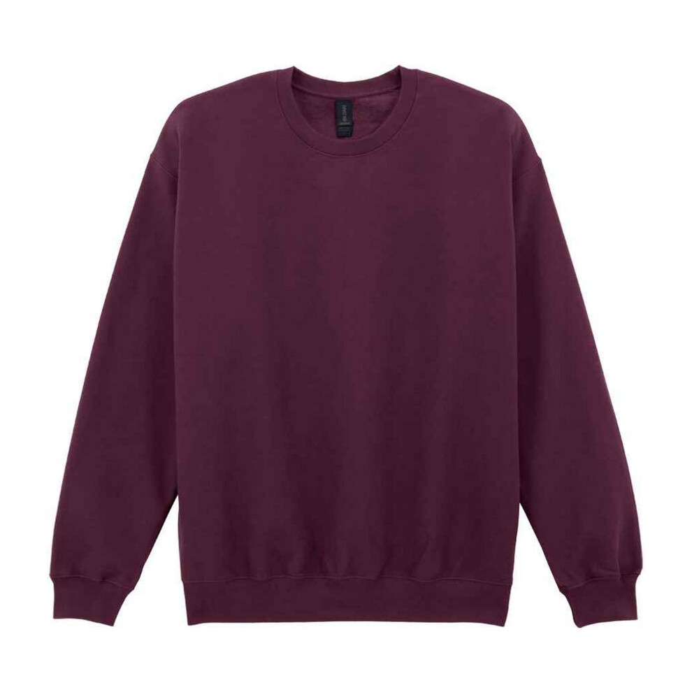 Gildan (Xl, Maroon) Unisex Adult Softstyle Fleece Midweight Sweatshirt Multicoloured
