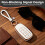 2 Pack TPU Car Key Covers with Lanyards for 4-Button Key Fobs 6