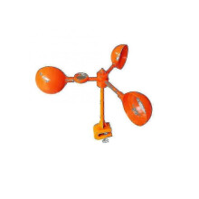 (Type 2) (Type 1) Wind Power Bird Scarer Drive Away Bird Device 360 Degree Rotating Outdoors Pest Bird Repeller Animal Crow Tools Garden Supplies