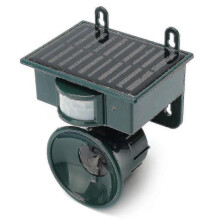 Solar Powered Animal Repeller Powered Outdoor Ultrasonic Pest Bird Crow Animal Repeller Repellent Scarer
