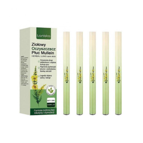 5x Lung Cleanse with Herbal Diffuser Pen 1.5ml