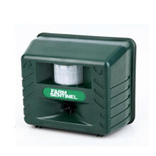 Electronic Ultrasonic Animal Repeller Outdoor Garden Repeller Bird Repellent Deterrent Pest Control Repellents-US Plug