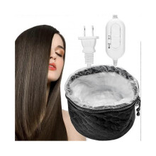 Hair Steamer Heat Cap, 2 Gear Temperature Control, Deep Conditioning Heating Cap, for Home Spa Use