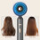 Foldable Hair Dryer 2200W Ionic Powerful 3 Heat Settings 2 Speed Settings Cool Shot Diffuser and Concentrator 5