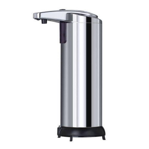 Silver Automatic Soap Dispenser 250ml Stainless Steel with Infrared Sensor for Bathroom and Kitchen 2