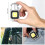 Multifunctional Rechargeable LED Work Light, Portable COB Flashlight Keychain Torch with 7 Modes, Waterproof and Tripod 5