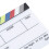 Wooden Movie Clapper Board Decor Prop 7