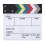 Wooden Movie Clapper Board Decor Prop 8