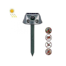 SK031 Four-Sided Solar Animal Repeller Bird Repeller Ultrasonic Rat Repeller hwy