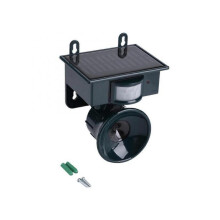 Solar Ultrasonic Bird Repeller PIR Motion Garden Deterrent Scarer Pest Fox Dog