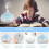550ml Ultrasonic Essential Oil Diffuser Humidifier Electric Aromatherapy with Remote Control 2