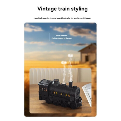 Treinverspreiders voor Etherische Oliën, 300 Ml Magic Train Diffuser, Grote Kamer, Afstandsbediening, Aromatherapie Diffuser, US Stekker 2