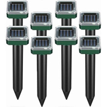 Solar mouse repeller courtyard square with light repeller outdoor ultrasonic snake repeller farm bird repeller