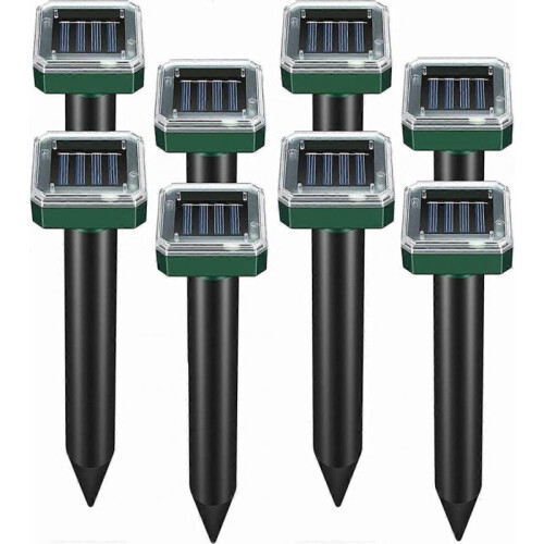 Solar mouse repeller courtyard square with light repeller outdoor ultrasonic snake repeller farm bird repeller
