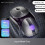 Wireless Silent Bluetooth Mouse, 4000 FPS, 2400 DPI Optical, 3 Modes, RGB, Rechargeable, Ergonomic for PC and Mac 2