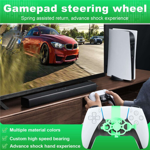 Gamepad Steering Wheel for PS4  Steering Wheel Racing Game Auxiliary Controller Gaming Handle Accessories B 1