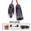 Flexible XT90 Female To Solar Panel Charging Cable 12AWG-1m 6