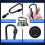Bit Holder Keychain 2-Pack (6 Per Set),1/4" Hex Shank Quick Release Drill & Screwdriver Bit Holders 5