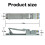 2X SandBlaster Machine Pneumatic  Sandblaster Machine Accessories  Pressing Control Sandblaster Handle 3