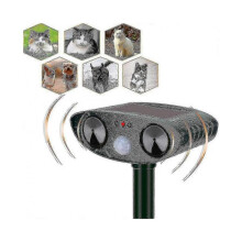 Outdoor Ultrasonic Woodpecker Repeller for Bird Pest Control in Gardens and Yards
