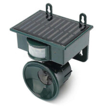 Solar Powered Outdoor Ultrasonic Pest Bird Crow Animal Repeller Repellent Scarer1pcs
