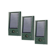 (3pcs)New Solar Powered Ultrasonic Electronic Bird Repellent Device Waterproof Pigeon Deterrent for Garden Outdoor Bird Control Pest Repeller System