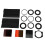 24pcs Square Full + Graduated Filter Set + 9 Size Adapter Ring Filter Holder for cokin p series LF78 1