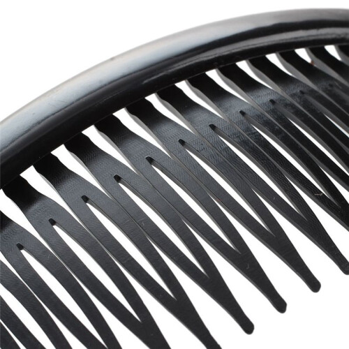 8 x Peigne Inséré de 24 Dents Noir 1
