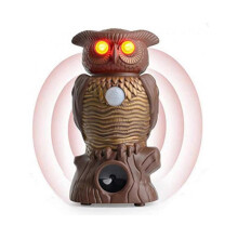 Outdoor Ultrasonic Animal Repeller - Cat, Dog & Bird Deterrent with Motion Sensor & Weatherproof Design_DP