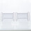 Upgraded Featherboard Safety Device Stackable Feather Board Fits Most Standard , T-Slots, T-Rails  Table Saws,White 3