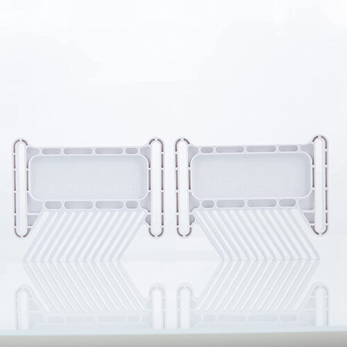 Upgraded Featherboard Safety Device Stackable Feather Board Fits Most Standard , T-Slots, T-Rails  Table Saws,White 2