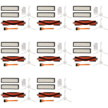 8 Set for D9 Robot Vacuum Cleaner Replacement Accessories Main Brush Side Brush HEPA Filter Spare Parts