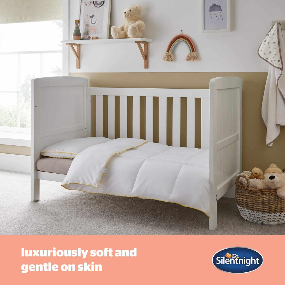 Photos - Kids Furniture Silentnight Safe Nights Luxury Cot Bed Duvet 4 Tog Anti Allergy Soft