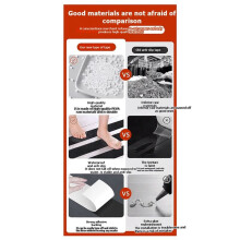 2X Anti-Slip Rubber Grip Tape: Soft, Ultra-Thin Comfort & Safety, Self-Adhesive for Various Uses