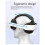 3X for Meta Quest 3 Elite Headband Comfortable Breathable Decompression Soft Simple Adjustable Elite Headband 8