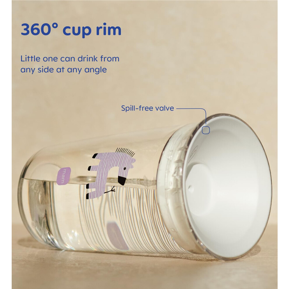 Photos - Baby Bottle / Sippy Cup MAM Easy to Drink Toddler Cup 290ml 360 Rim for Sipping at Any Angl 