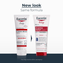 Eucerin Baby Eczema Relief Body Cream Steroid Fragrance Free for 3 M