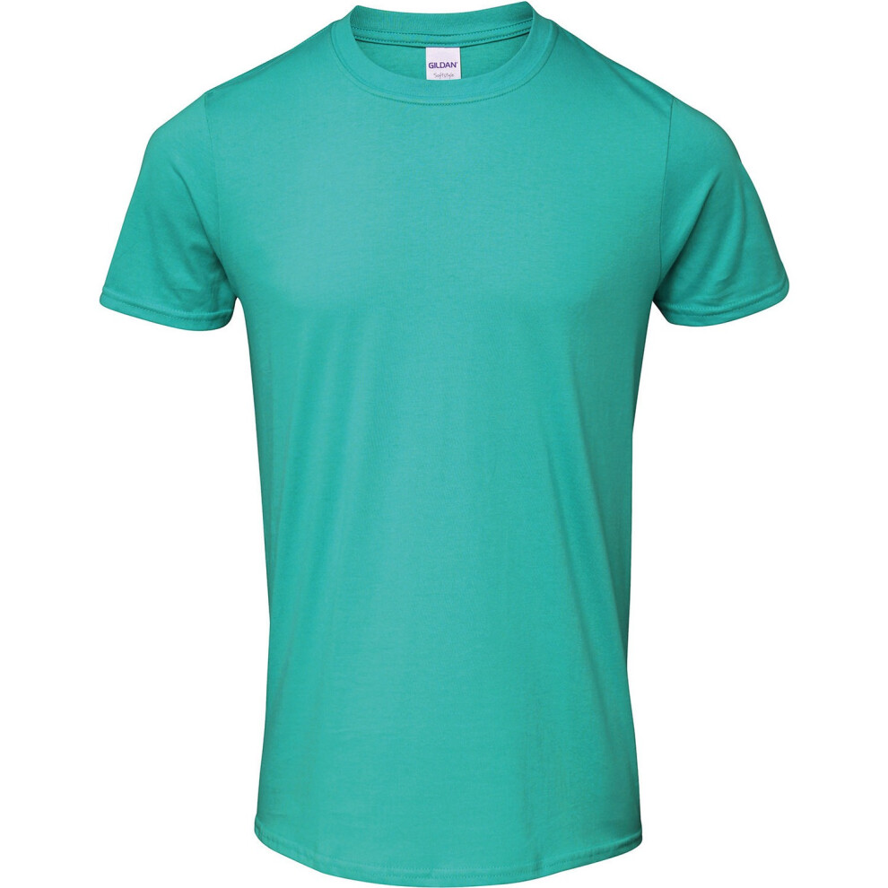 Gildan (3Xl, Jade Dome) Mens Softstyle Ringspun T-Shirt Multicoloured