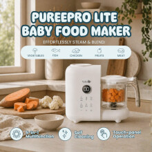 BooBoo Baby PuréePro V1 5in1 Baby Food Maker Steamer Blender – Baby F