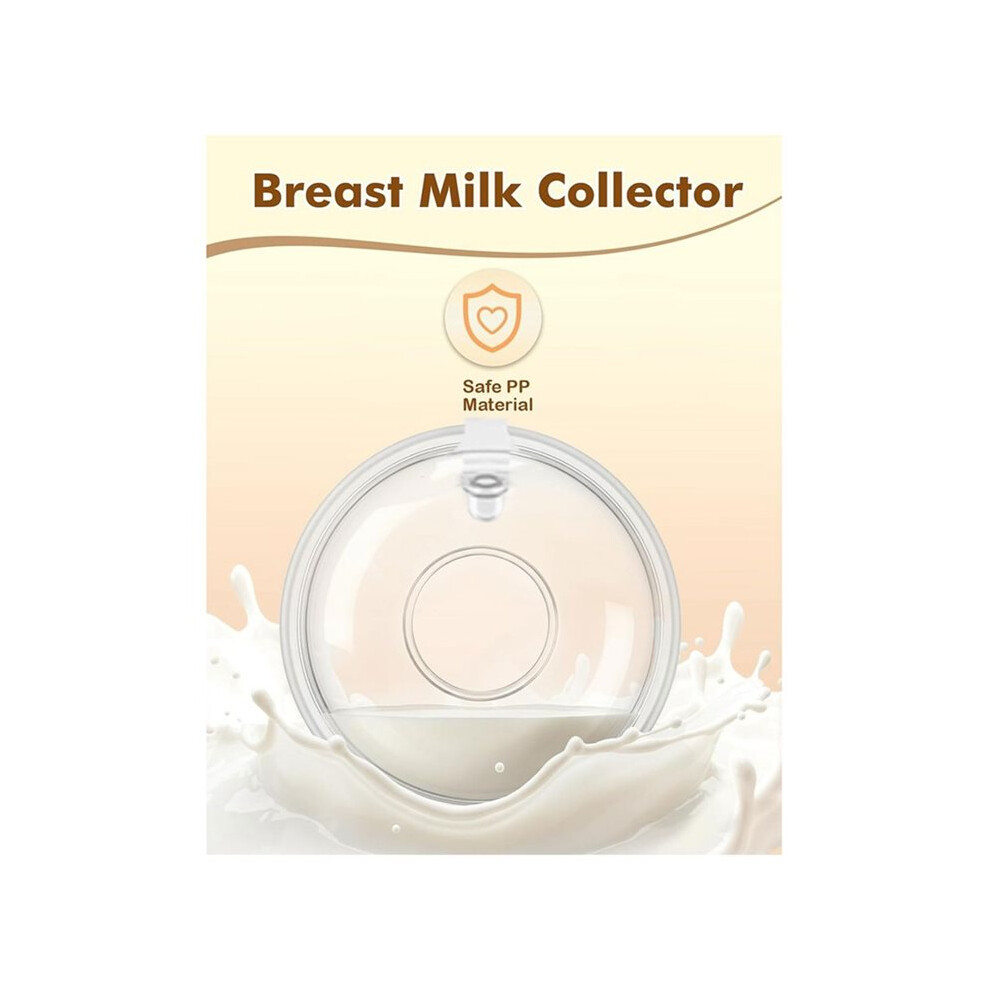 2 Pcs Breast Milk Collector, Milk Collectors for Breastfeeding,Breastmilk Cups, 60ML Milk Collection Shells