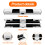 White Patio Door Security Lock, Professional French Door Security 2